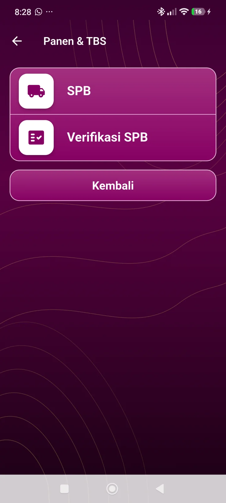 Symphony FieldMate - Panen & TBS: Pencatatan SPB dari HP, Verifikasi SPB, Ketertelusuran pengiriman TBS