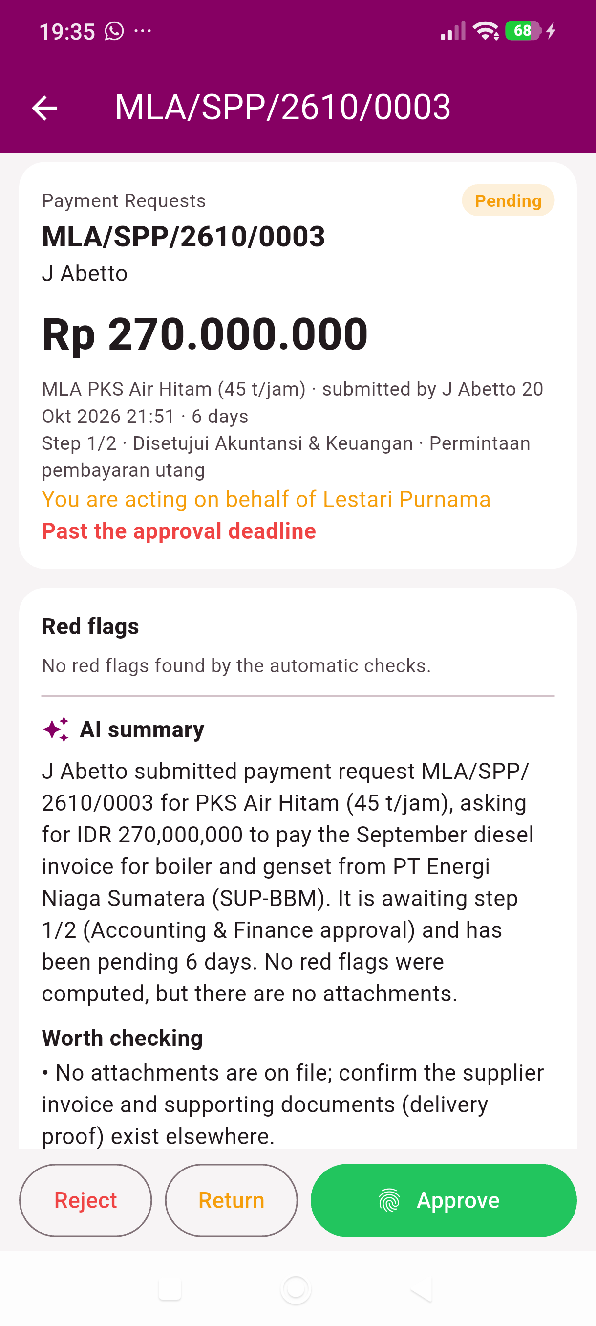 AI dalam ERP perkebunan: dari input invoice hingga tutup buku — Symphony
